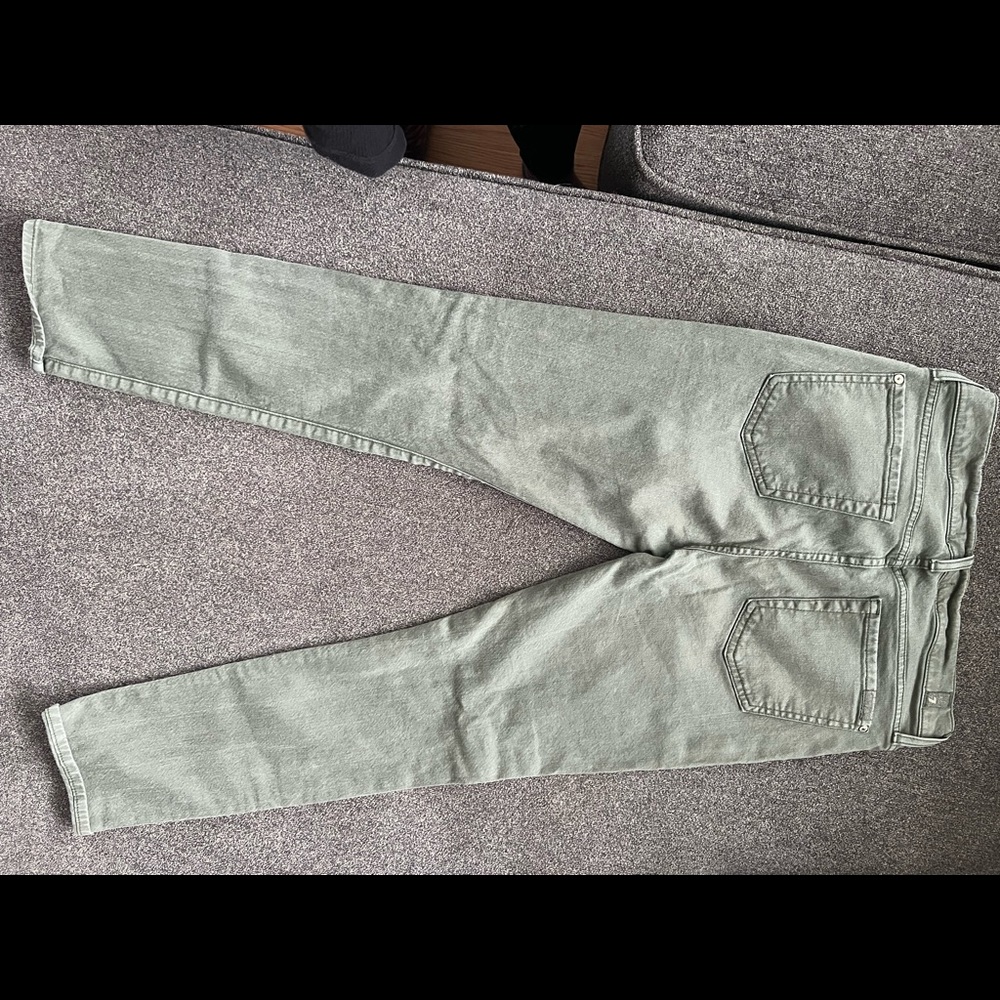 Green seven for all man kind jeans